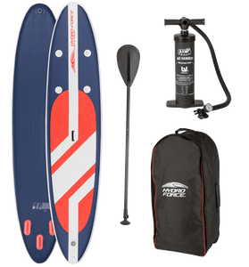 Hydro Force 11 foot Long Tail SUP Large Stand Up Paddleboard Pump Oar