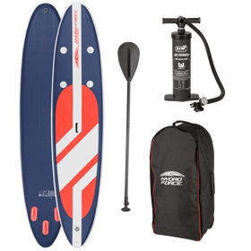 Hydro Force 11 foot Long Tail SUP Large Stand Up Paddleboard Pump Oar