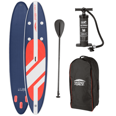 Hydro Force 11 foot Long Tail SUP Large Stand Up Paddleboard Pump Oar